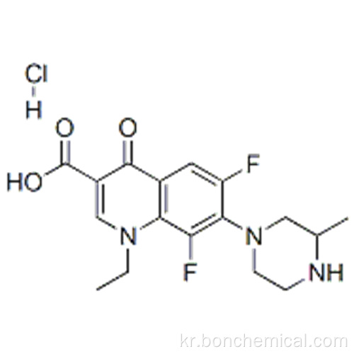 Lomefloxacin 염산염 CAS 98079-52-8